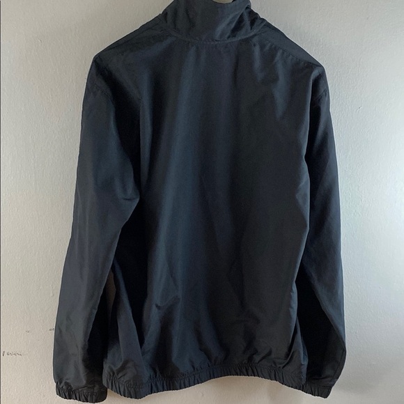 Nike Black and Red Raincoat Full Zip High Collar - Picture 14 of 16